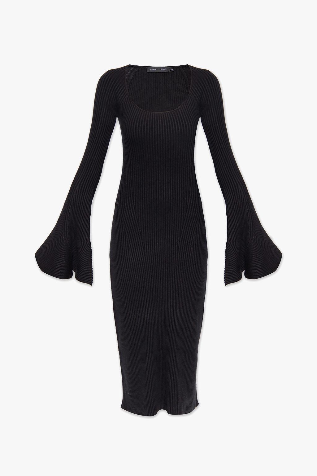 Black Ribbed dress Proenza Schouler GenesinlifeShops Bangladesh